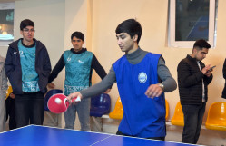 “BDU könüllüləri” tərəfindən masaüstü tennis turniri keçirilib