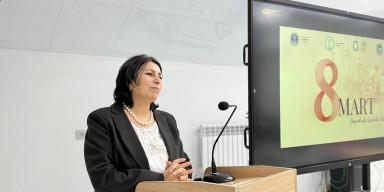 8 MART BEYNƏLXALQ QADINLAR BAYRAMINI QEYD EDİLİB