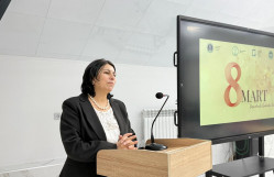 8 MART BEYNƏLXALQ QADINLAR BAYRAMINI QEYD EDİLİB