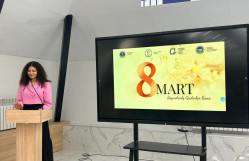 8 MART BEYNƏLXALQ QADINLAR BAYRAMINI QEYD EDİLİB