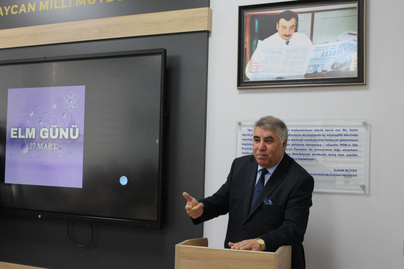 BDU-da professor Nadir Məmmədlinin ustad dərsi