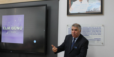 BDU-da professor Nadir Məmmədlinin ustad dərsi