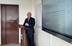 Tətbiqi riyaziyyat və kibernetika fakültəsi “Elm günü”nə həsr olunmuş Ustad dərs