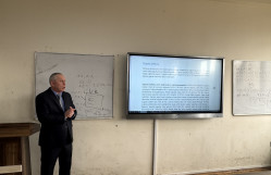 Tətbiqi riyaziyyat və kibernetika fakültəsi “Elm günü”nə həsr olunmuş Ustad dərs