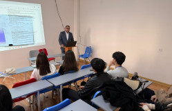 “Beynəlxalq maliyyə bazarlarında risklərin idarə olunması mexanizmi” – BDU-da ustad dərsi