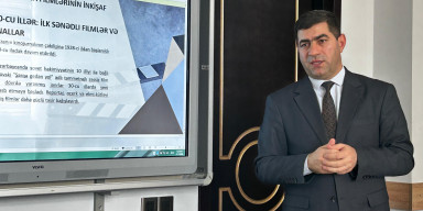 "Sənədli teleseriallar və sənədli televiziya filmləri" adlı açıq dərs