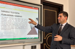 "Sənədli teleseriallar və sənədli televiziya filmləri" adlı açıq dərs