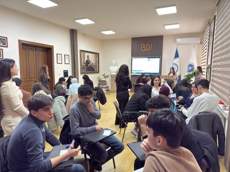 Kimya fakültəsində intellektual yarış təşkil olunmuşdur