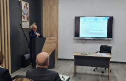 ADSEA-nın baş mühəndisi BDU-da qlobal iqlim dəyişmələrinin su ehtiyatlarına təsirinə dair ustad dərsi keçib