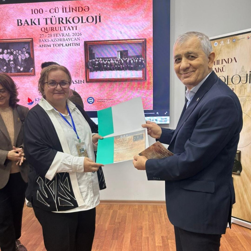 Arxeologiya və etnoqrafiya kafedrasının dosenti Qanira Pirquliyeva beynəlxalq konfransda iştirak etmişdir