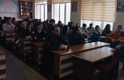 Regionşünaslıq ixtisası üzrə IV kurs tələbələrinin tədris təcrübəsində növbəti usdat dərs