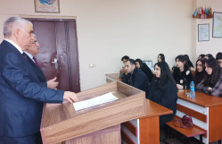 Regionşünaslıq ixtisası üzrə IV kurs tələbələrinin tədris təcrübəsində növbəti usdat dərs