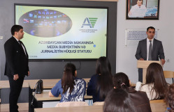 Audiovizual Şura BDU tələbələri üçün növbəti seminar təşkil edib