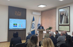 AMEA-nın müxbir üzvü Məhəmməd Babanlı BDU tələbələrinə ustad dərsi keçib