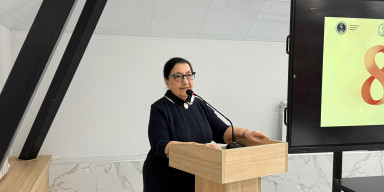 Professor Dilarə Seyidzadə BDU tələbələrinə ustad dərsi keçib