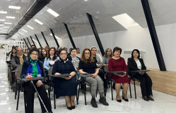 Professor Dilarə Seyidzadə BDU tələbələrinə ustad dərsi keçib