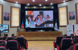 BDU-da “İƏT Modeli Beynəlxalq Münasibətlər Akademiyası – 2025” layihəsinin bağlanış mərasimi