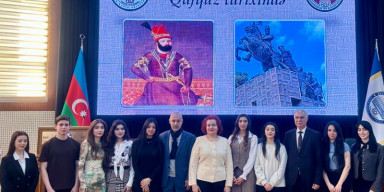 Qafqaz xalqları tarixi kafedrasının “Gənc Qafqazşünaslar” dərnəyinin “Nadir Şah şəxsiyyəti Qafqaz tarixində” mövzusunda məşğələsi keçirilmişdir