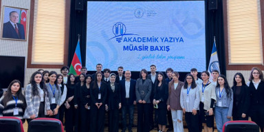 BDU-da “Akademik yazıya müasir baxış” mövzusunda təlim proqramı