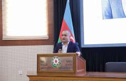 BDU-da “Akademik yazıya müasir baxış” mövzusunda təlim proqramı
