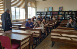 “Slavyan xalqları keçmiş və müasir dövrdə” mövzusunda elmi mühazirə keçirilmişdir