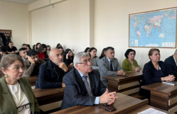 Tarix fakültəsində “44 günlük Vətən müharibəsi Böyük Britaniya mətbuatında” mövzusunda elmi seminar