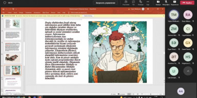 BDU-da informasiya müharibəsində Azərbaycan gənclərinin rolu müzakirə edilib