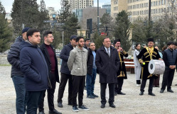 BDU-nun “Tələbə evi”ndə İlaxır çərşənbə