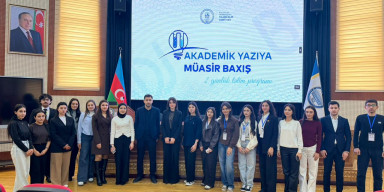 BDU-da “Akademik yazıya müasir baxış” mövzusunda təlim proqramı başa çatıb