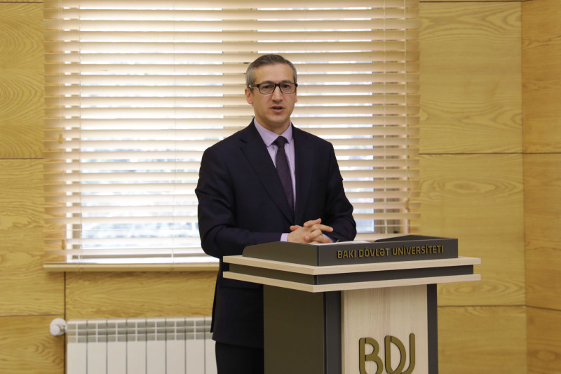 BDU-da Ulu Öndər Heydər Əliyevin milli təhlükəsizlik strategiyasına dair görüş