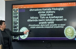 “Müasir dövrdə türk və Azərbaycan dillərində rəsmi üslub”