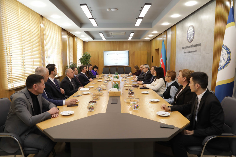 BDU ilə XİN arasında əməkdaşlıq yeni mərhələyə qədəm qoyur