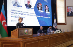 BDU-da “Dayanıqlı şəhərlər: Gələcəyin urbanizasiya perspektivləri” mövzusunda panel müzakirə