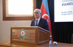 BDU-da “Dayanıqlı şəhərlər: Gələcəyin urbanizasiya perspektivləri” mövzusunda panel müzakirə