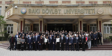 Xarici işlər nazirinin müavini Yalçın Rəfiyev BDU- da