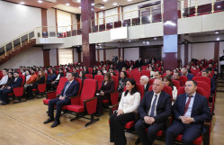 Xarici işlər nazirinin müavini Yalçın Rəfiyev BDU- da