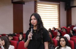 Xarici işlər nazirinin müavini Yalçın Rəfiyev BDU- da