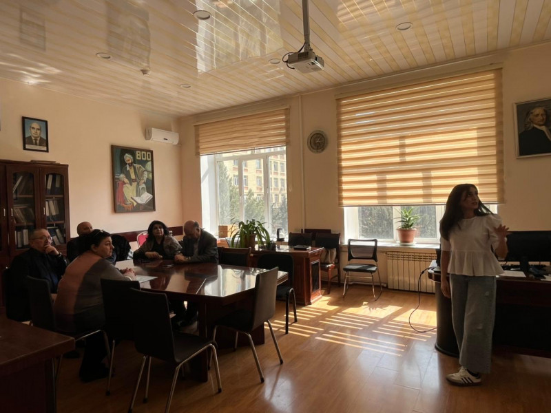 Astrofizika kafedrasında növbəti elmi seminar keçirilib