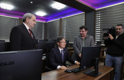 Bakı Dövlət Universitetində Azərbaycan–Koreya Kompüter Elmləri Mərkəzinin açılışı olub