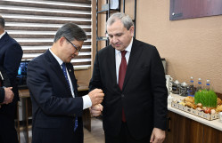 Bakı Dövlət Universitetində Azərbaycan–Koreya Kompüter Elmləri Mərkəzinin açılışı olub