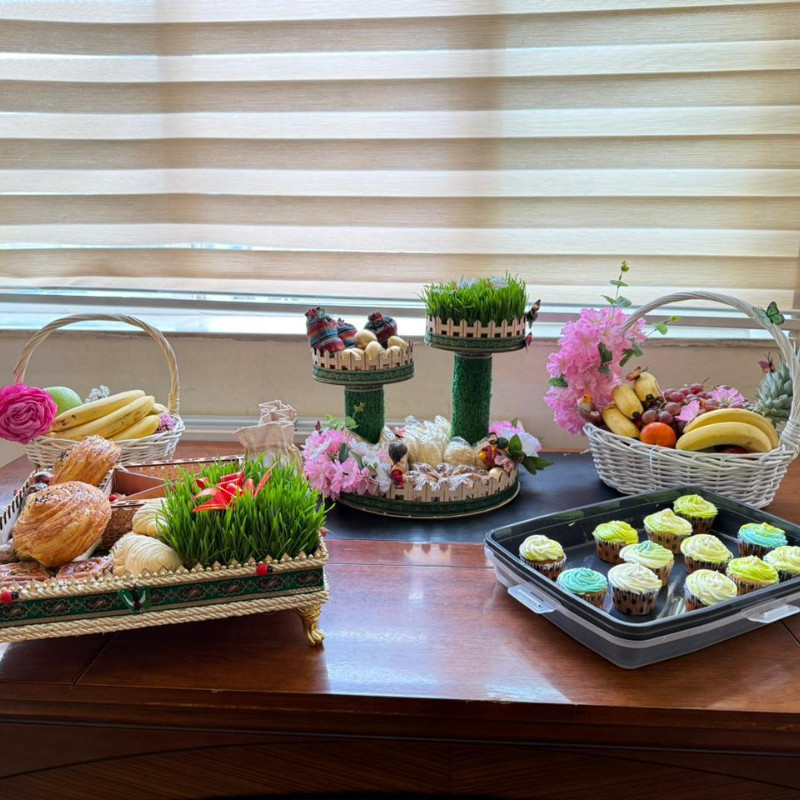 “Etnoqrafiya” dərnəyinin rəhbəri Rəna İbrahimovanın təşkilatçılığı ilə Novruz xonçalarının nümayişi keçirilib