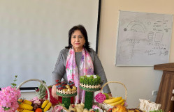 “Etnoqrafiya” dərnəyinin rəhbəri Rəna İbrahimovanın təşkilatçılığı ilə Novruz xonçalarının nümayişi keçirilib