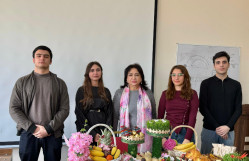 “Etnoqrafiya” dərnəyinin rəhbəri Rəna İbrahimovanın təşkilatçılığı ilə Novruz xonçalarının nümayişi keçirilib