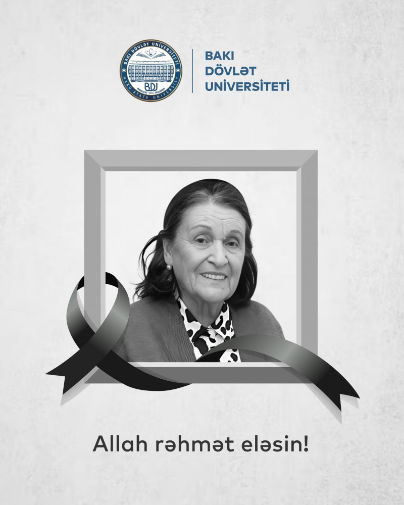 Aparıcı elmi işçimiz Zara Məmmədova vəfat edib