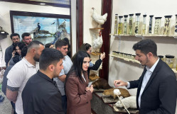 BDU-nun Geologiya fakültəsinin tələbələri üçün ekskursiya