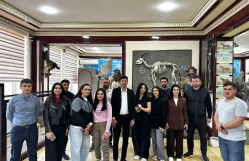 BDU-nun Geologiya fakültəsinin tələbələri üçün ekskursiya