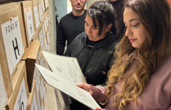 Tarix fakültəsinin dördüncü kurs tələbələri Azərbaycan Respublikasının Milli Arxiv İdarəsində tədris təcrübəsi keçmişlər