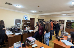 Tarix fakültəsinin dördüncü kurs tələbələri Azərbaycan Respublikasının Milli Arxiv İdarəsində tədris təcrübəsi keçmişlər