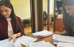 Tarix fakültəsinin dördüncü kurs tələbələri Azərbaycan Respublikasının Milli Arxiv İdarəsində tədris təcrübəsi keçmişlər