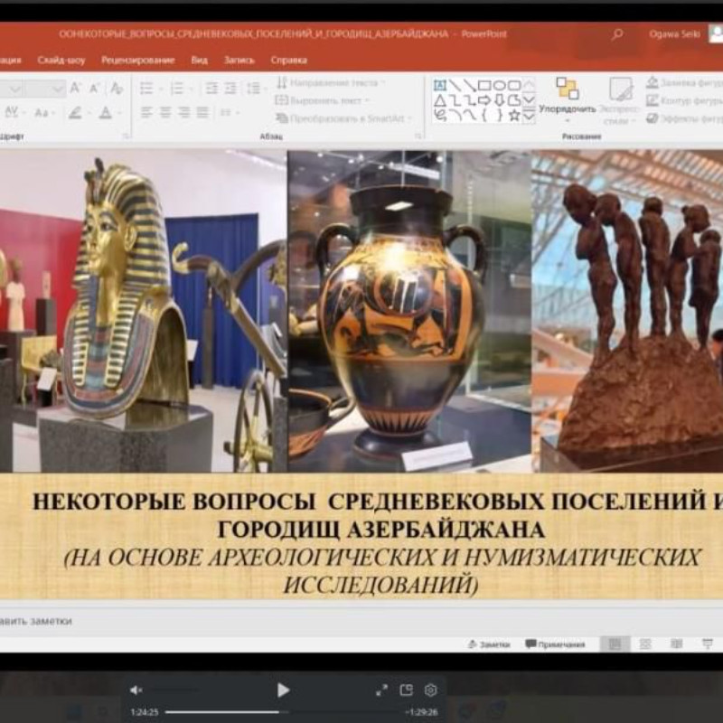 Özbəkistan Milli Tarix Muzeyinin onlayn formatda keçirdiyi ”Muzeylər: ənənə, novasiya və renovasiyalar” adlı Beynəlxalq elmi-praktik konfrans keçirilib